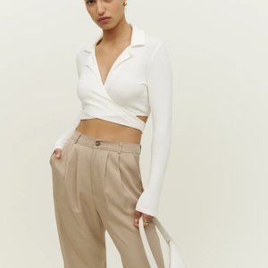 REFORMATION Cayden Knit Top